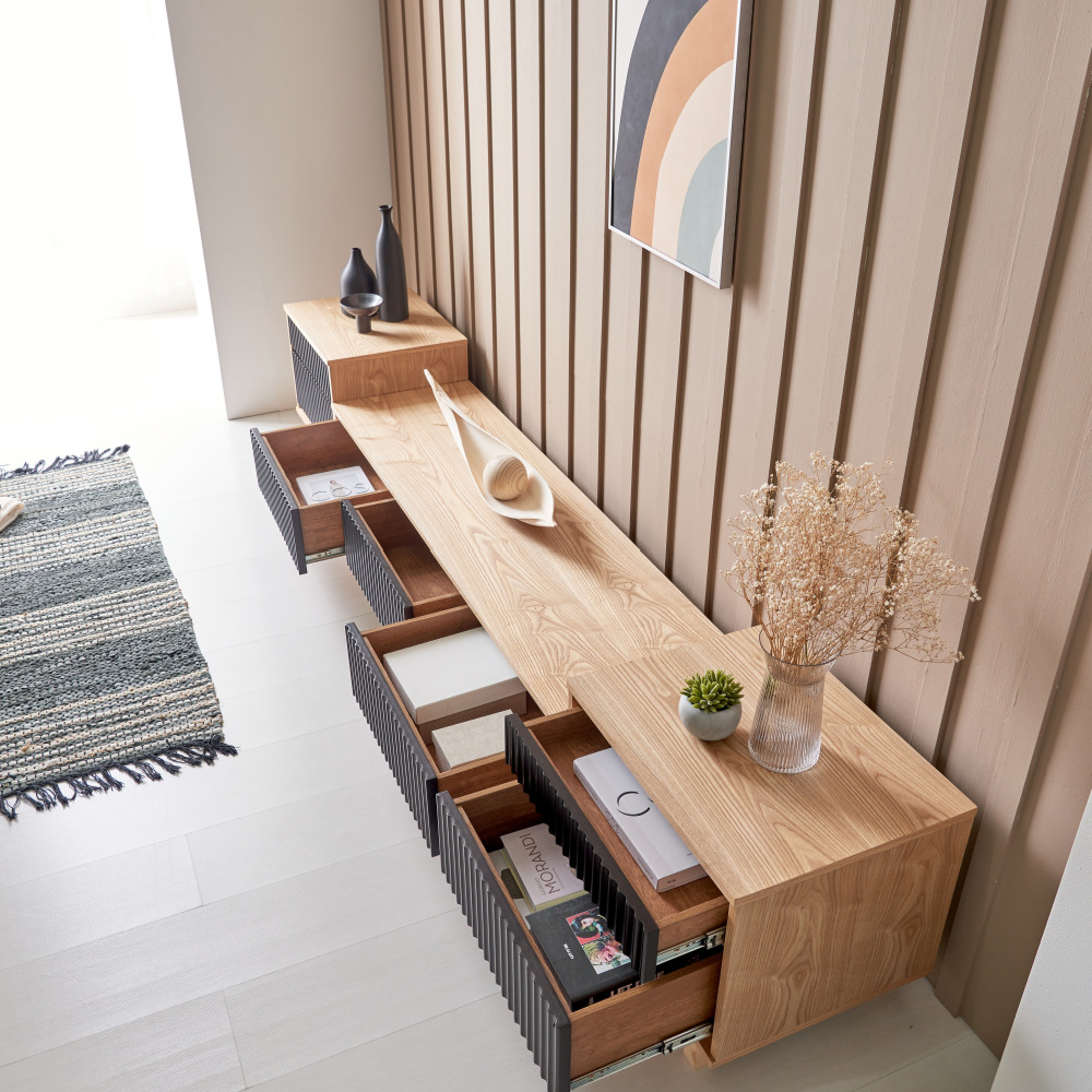 안나 1500 TV하부장 85인치 75인치 TV 티비 거실장 티브다이