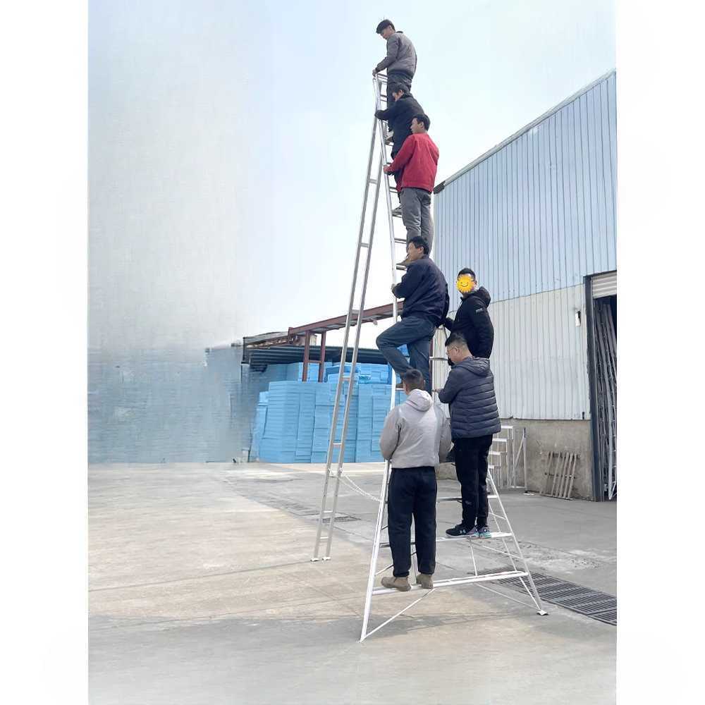 조경 사다리 과수원 전정 작업용 안전 발판 사다리 7단-2.4m - 상세 이미지 3
