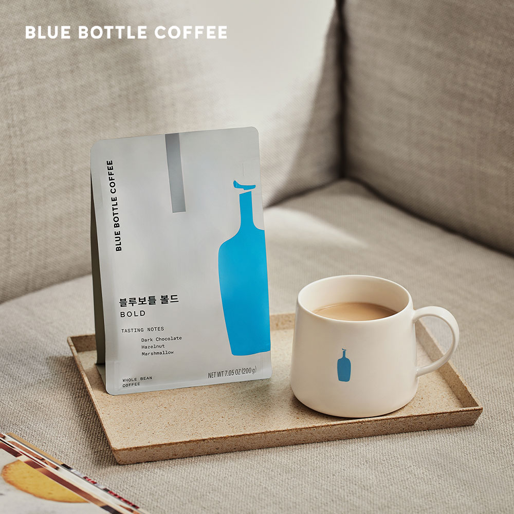 [공식] 블루보틀 커피 블렌드 볼드 홀빈 원두 200g Blue Bottle Coffee Blend Bold - 상세 이미지 2