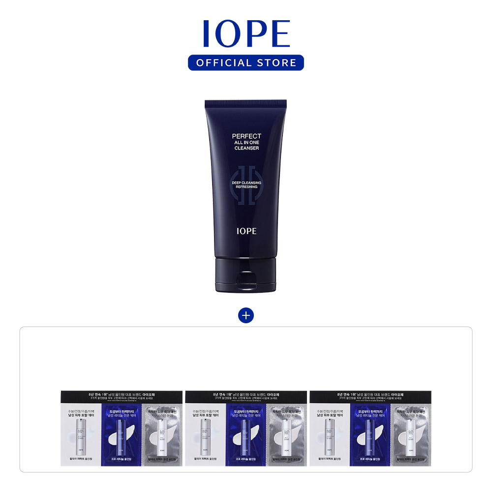 아이오페 맨 퍼펙트 올인원 클렌저 125ml - 상세 이미지 2