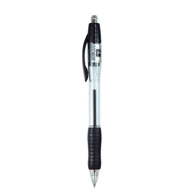 동아 유성볼펜 애니볼 501 볼펜 1.4mm 흑색 타(12개입) - 메인 이미지