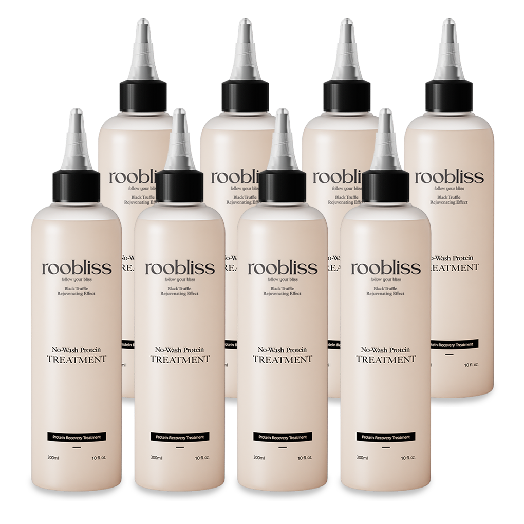 노워시트리트먼트 미용실 단백질 헤어트리트먼트 에센스 로즈, 300ml, 8개