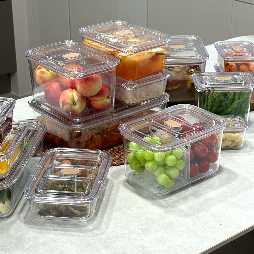 냉장고 정리 전후 비교