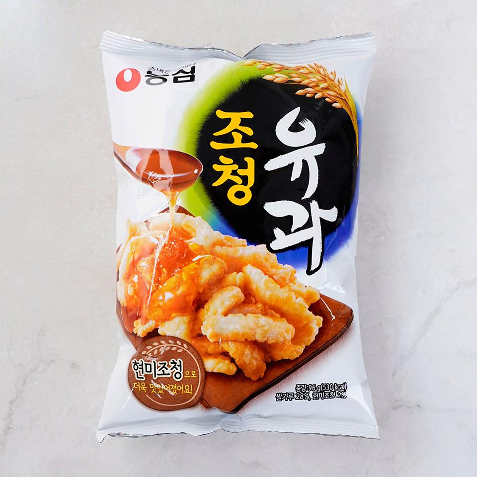 메가마트 농심 조청유과 96g - 메인 이미지