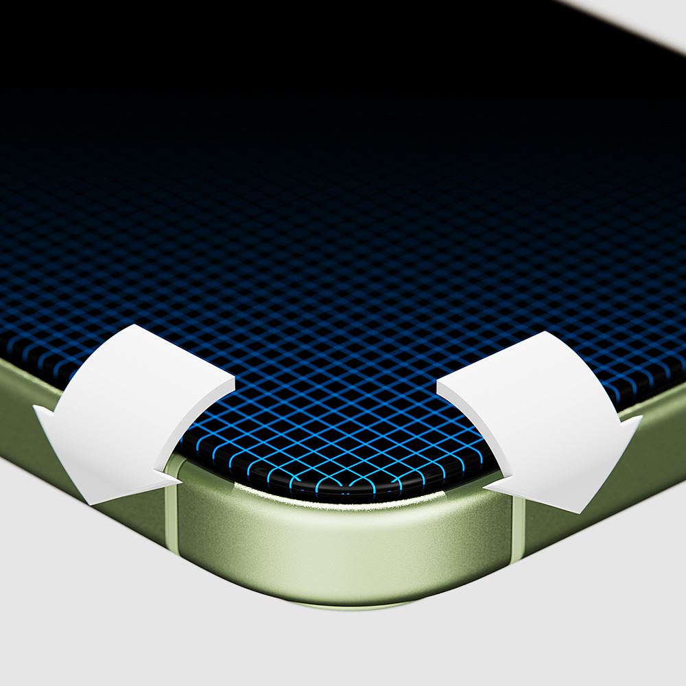 빅쏘 2.5CX 지문인식 강화유리 액정보호필름 아이폰17 프로, 2매입