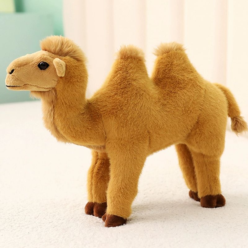 귀여운 낙타 인형 쌍봉낙타 장난감 애착인형 장식품 리얼 카멜 30cm - 상품 이미지