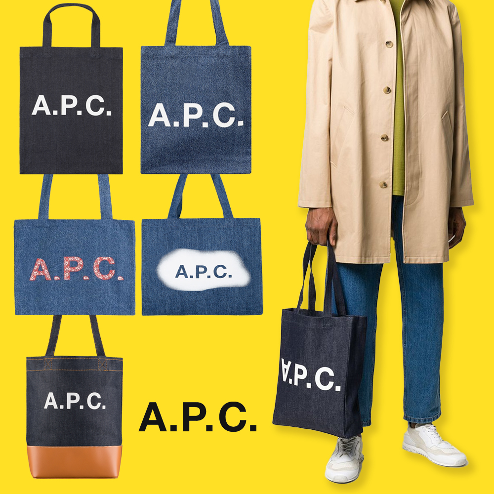 아페쎄 에코백 데님 토트백 APC 가방 다니엘라  로르 루 미니 악셀  캔버스백