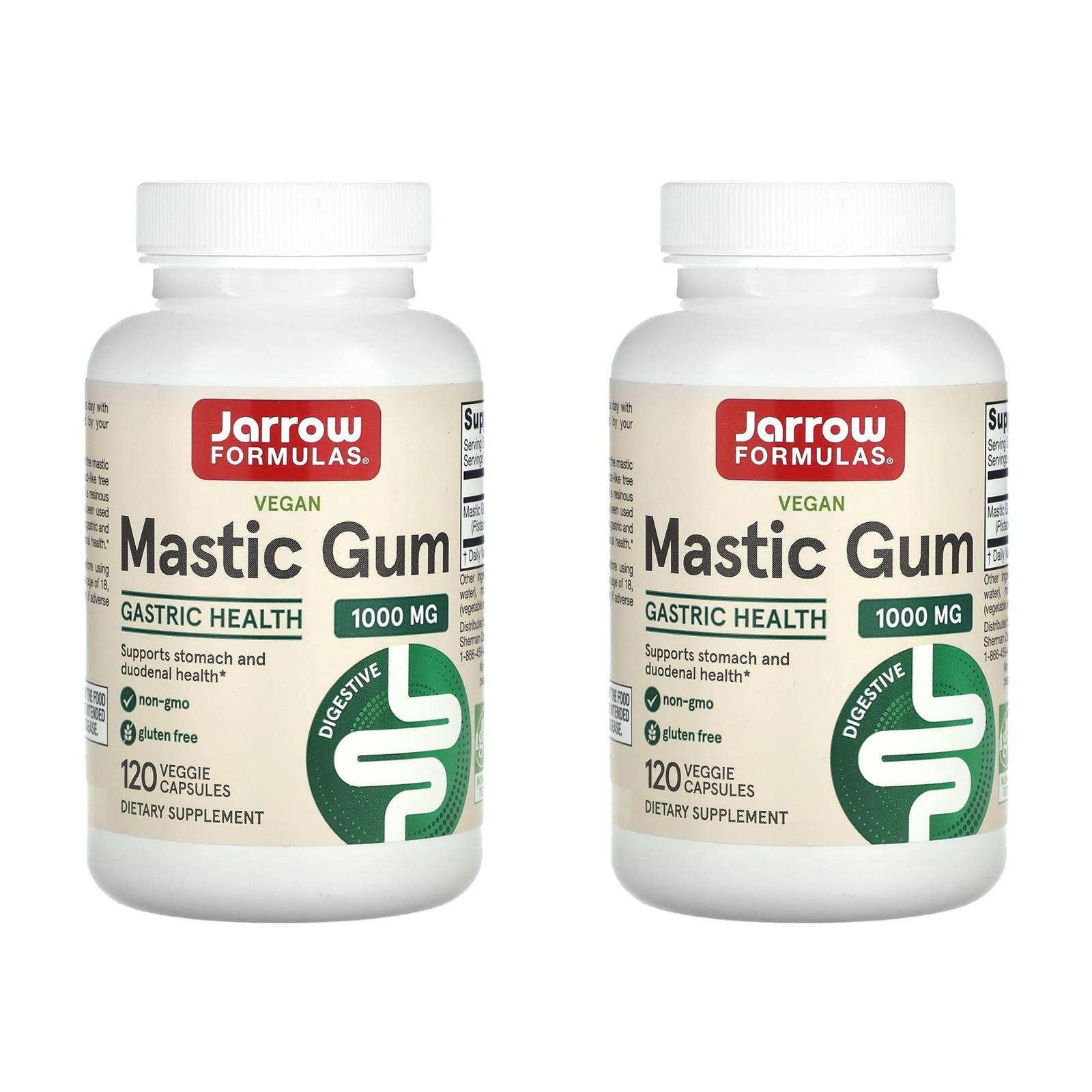 자로우 매스틱검 1000mg Mastic Gum 120정 (2개) - 상품 이미지