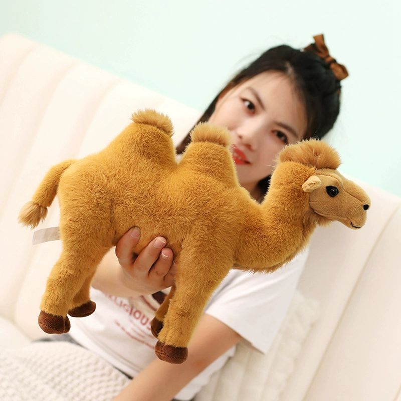 귀여운 낙타 인형 쌍봉낙타 장난감 애착인형 장식품 리얼 카멜 30cm - 상세 이미지 2