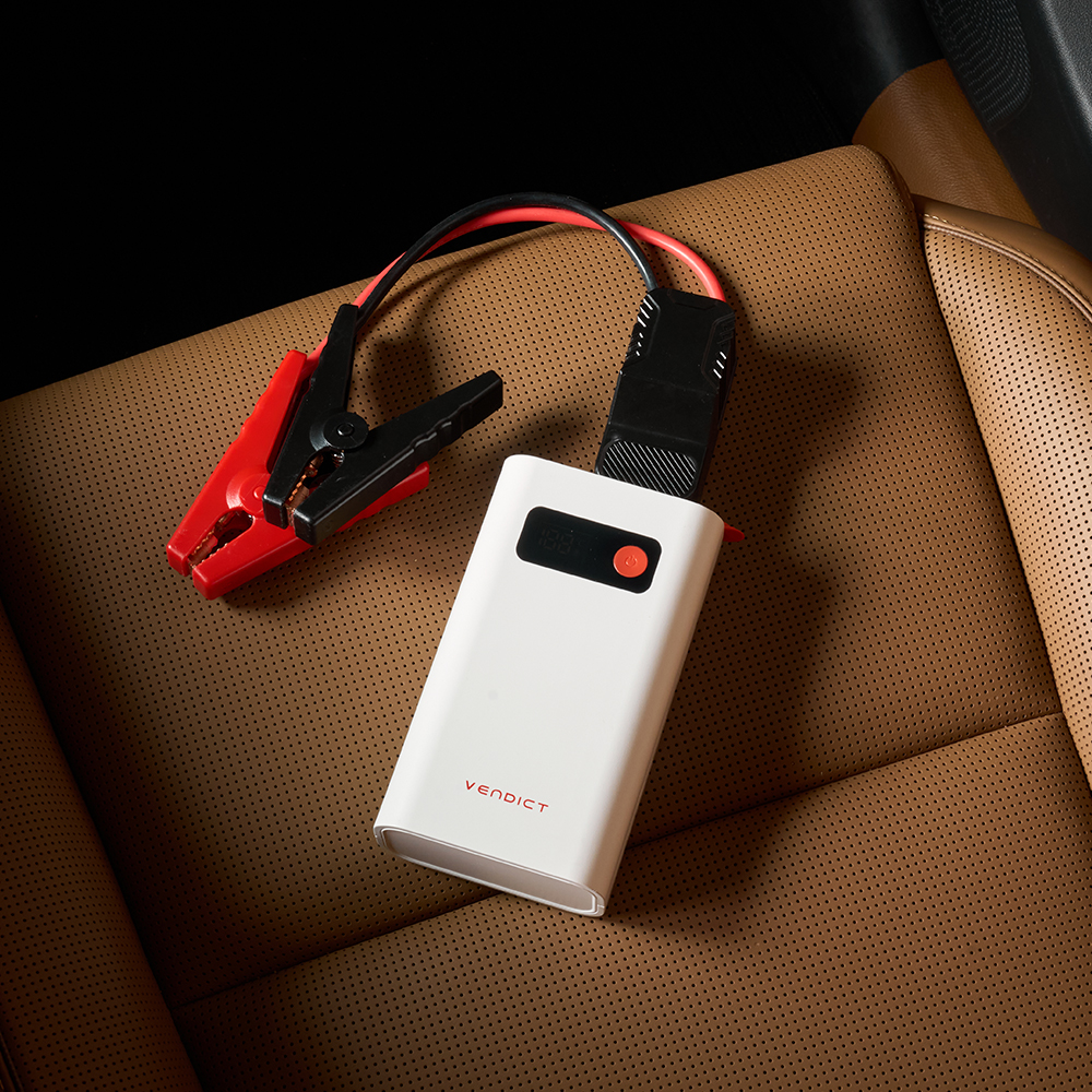 벤딕트 점프 스타터 스타트 자동차 방전 배터리 충전 오토바이 2500A 애니부스트