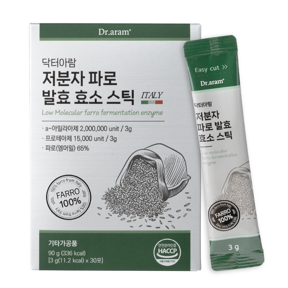 파로 효소 발효 저분자 스틱 닥터아람 3 g x 30포 - 메인 이미지