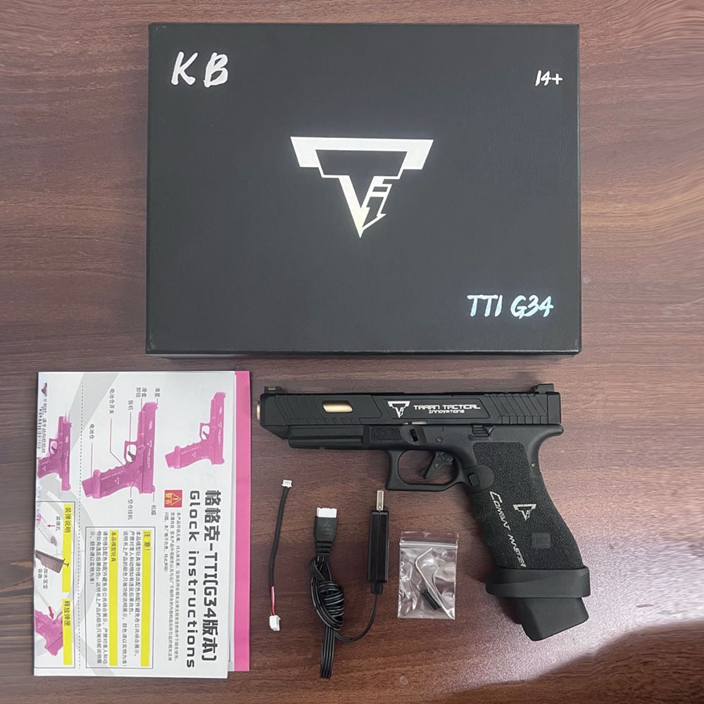 KIMBER G34 TTI 컴뱃마스터 블로우백 메탈 수정탄 핸드건 - 메인 이미지