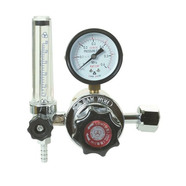 삼원 조정기 CO2(22MM(단)-220V) SWR-020 1EA - 상품 이미지