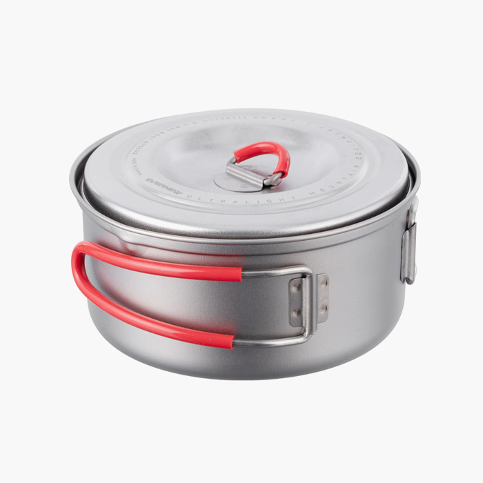 에버뉴 티타늄 UL 포트 600+900 백패킹 접이식 경량 냄비