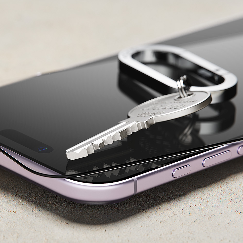 빅쏘 2.5CX 지문인식 강화유리 액정보호필름 아이폰17 프로, 2매입