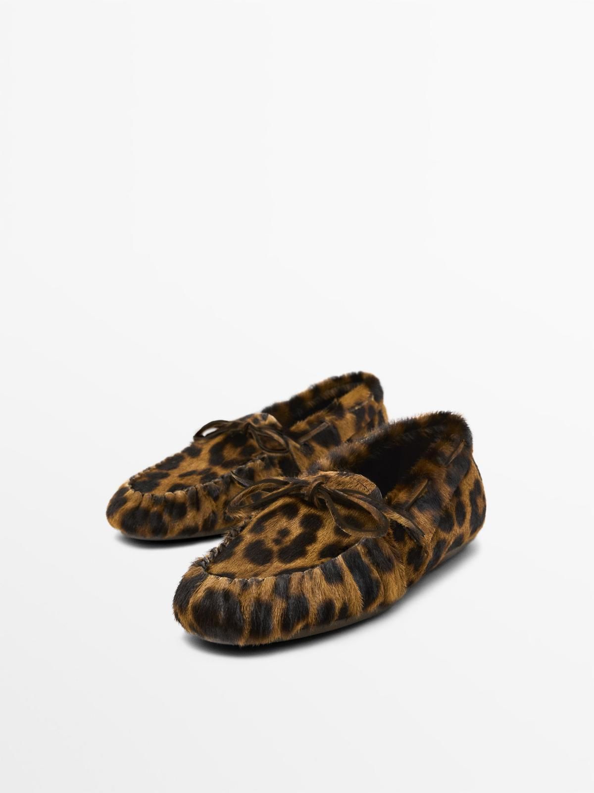 마시모두띠 애니멀 프린트 테크니컬 컴포트 로퍼 1529/650 LEOPARD - 상세 이미지 2
