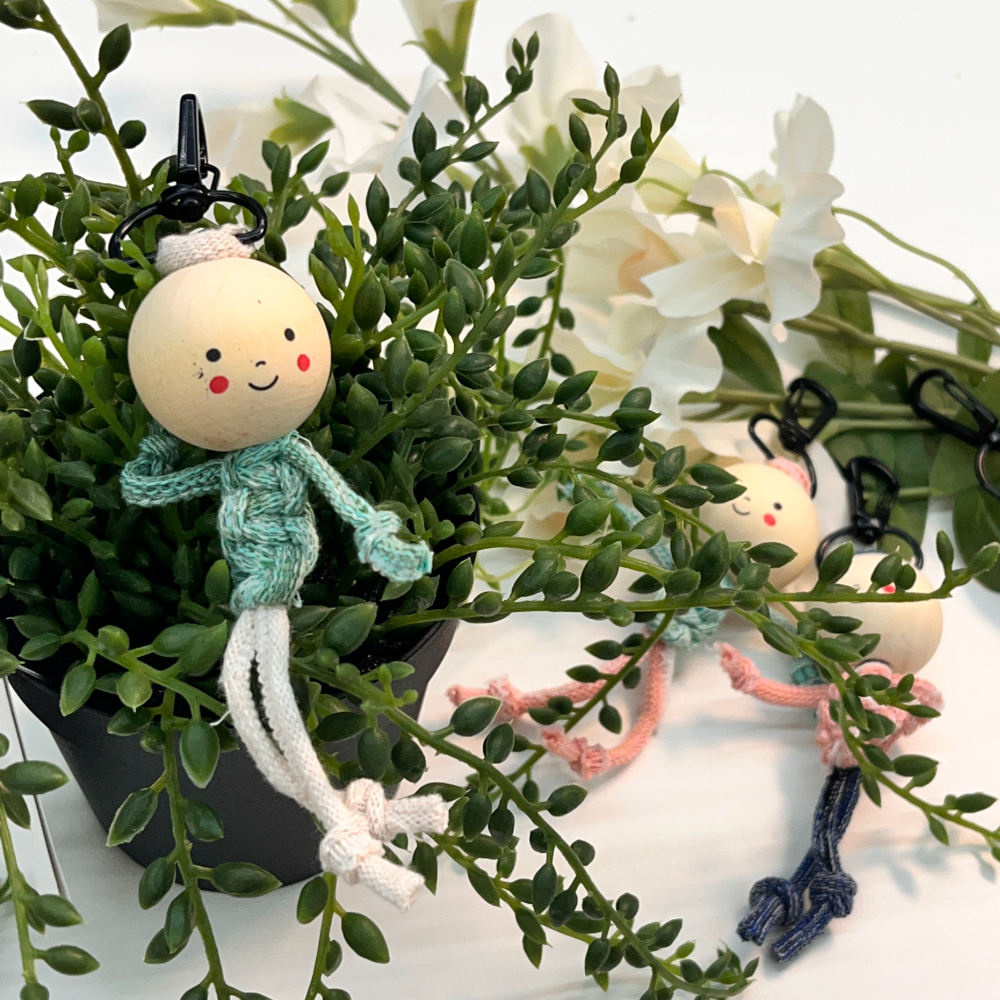 양말목 걱정인형만들기 키링 DIY 키트 체험수업 업사이클링 - 상세 이미지 3