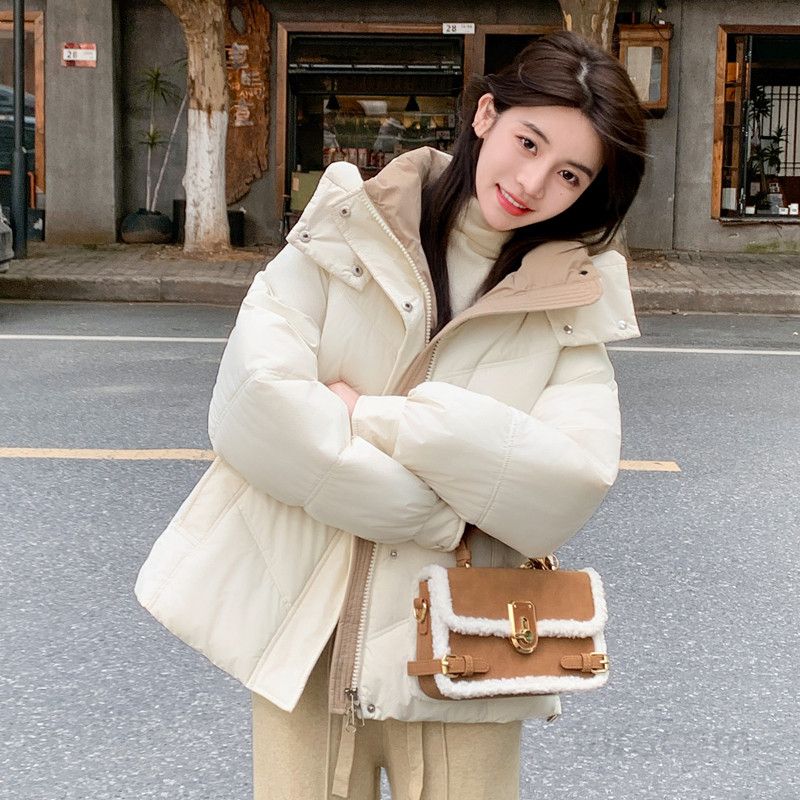 여성 경량 다운패딩 숏자켓 가벼운 착용감 사무실 데일리 코튼 점퍼 고급스러운 디자인 인기 겨울 아우터 - 상세 이미지 2