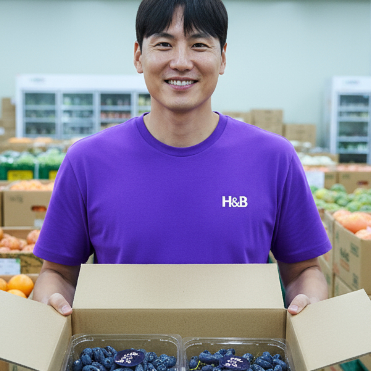 신선마켓 블랙사파이어포도 가지포도 800g, 1개 - 상품 이미지