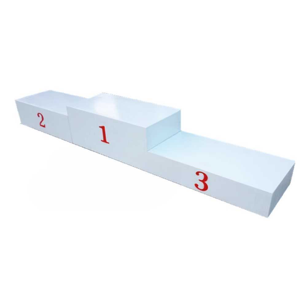 시상대 운동회 체육대회 학생 스포츠 행사용 포디움 목재 100x50cm (3m) - 상세 이미지 5