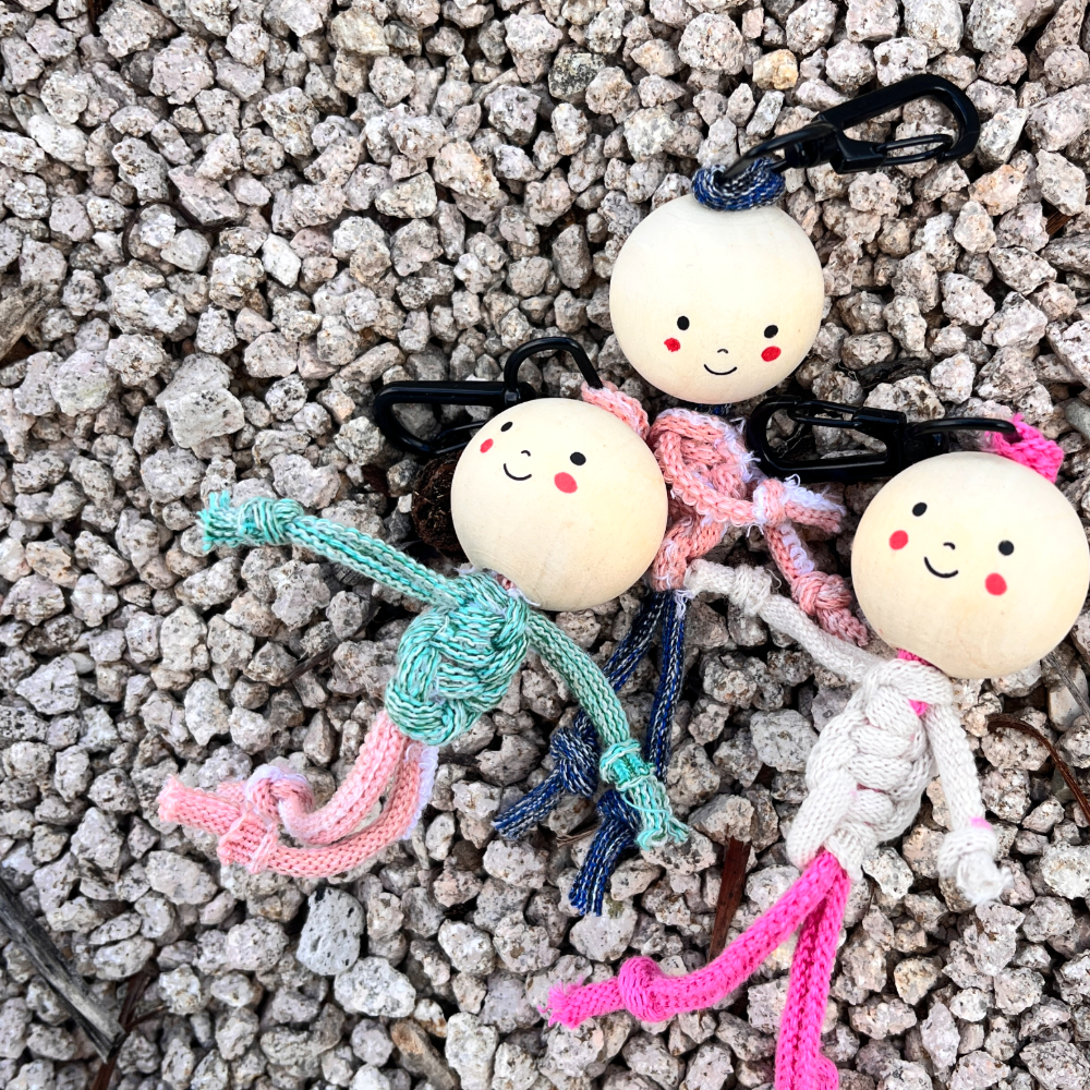 양말목 걱정인형만들기 키링 DIY 키트 체험수업 업사이클링 이미지 8