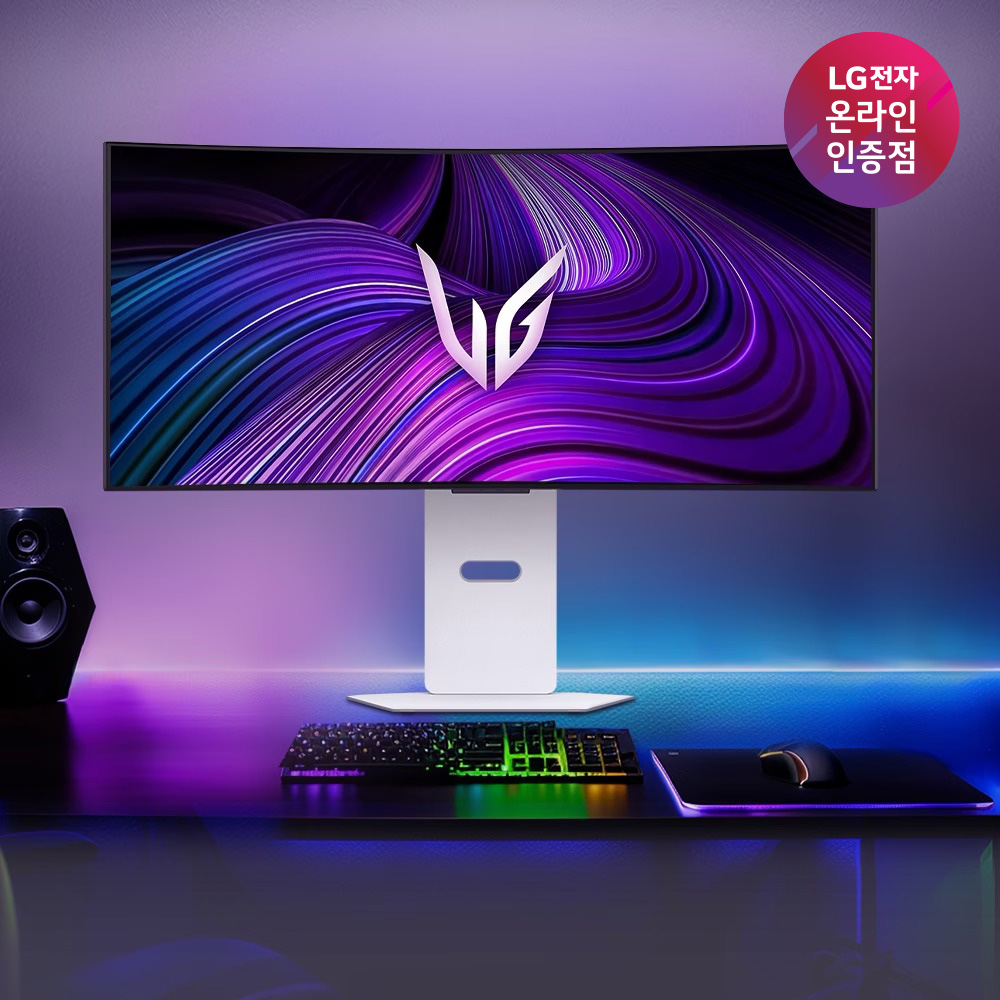 [혜택가 132만원]LG 울트라기어 게이밍모니터 34GX90SAW OLED 800R 곡면 올레드 디스플레이