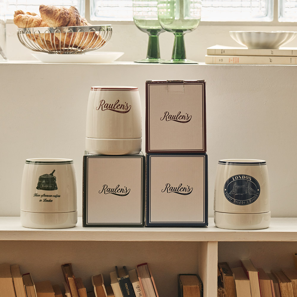 로렌스 런던 수저통 세트 2P 물빠짐 숟가락꽂이