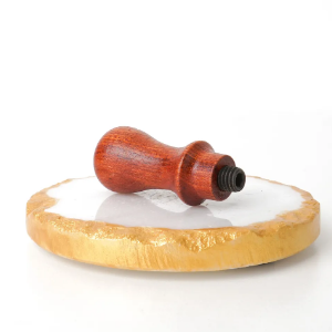 실링왁스 손잡이 핸들 우드 미니 sealing wax handle - 메인 이미지