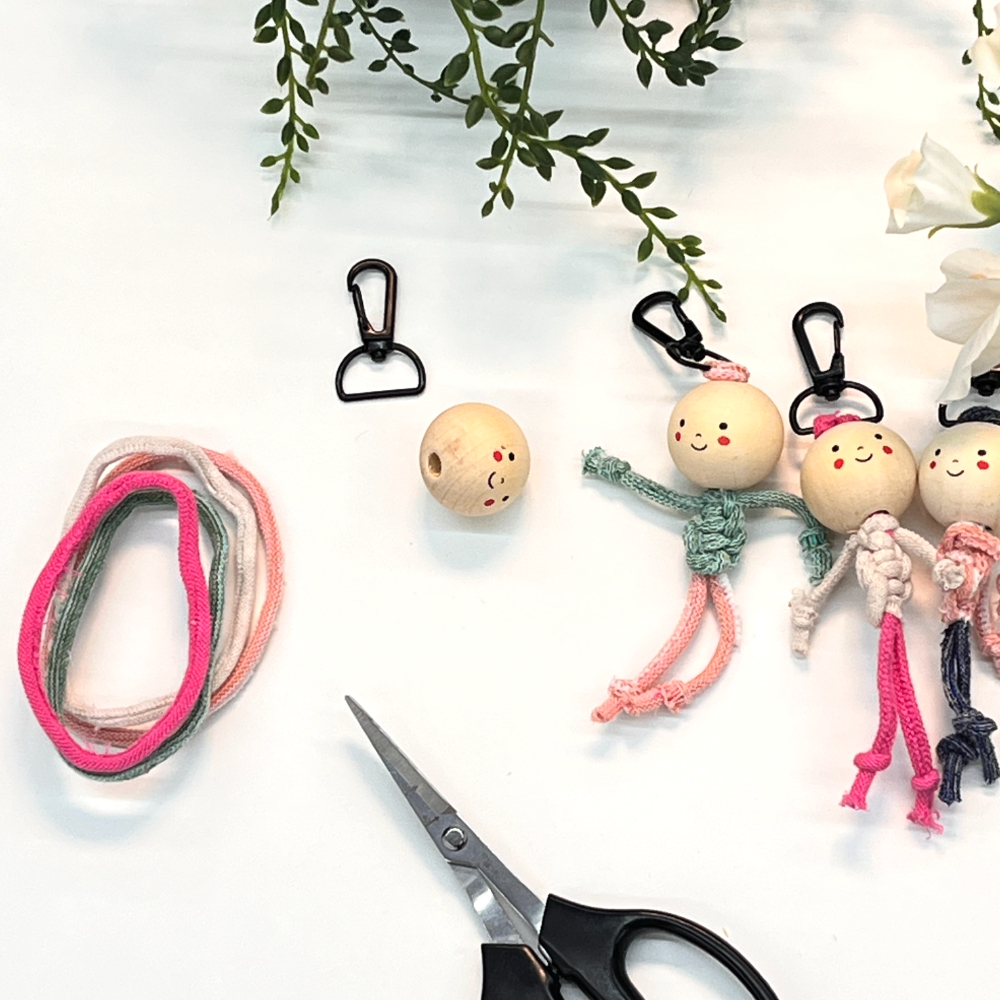 양말목 걱정인형만들기 키링 DIY 키트 체험수업 업사이클링 이미지 6