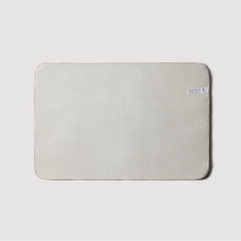 [JAJU/자주] 촉감이 보드라운 욕실매트_60x40cm 2개_베이지 - 상세 이미지 2