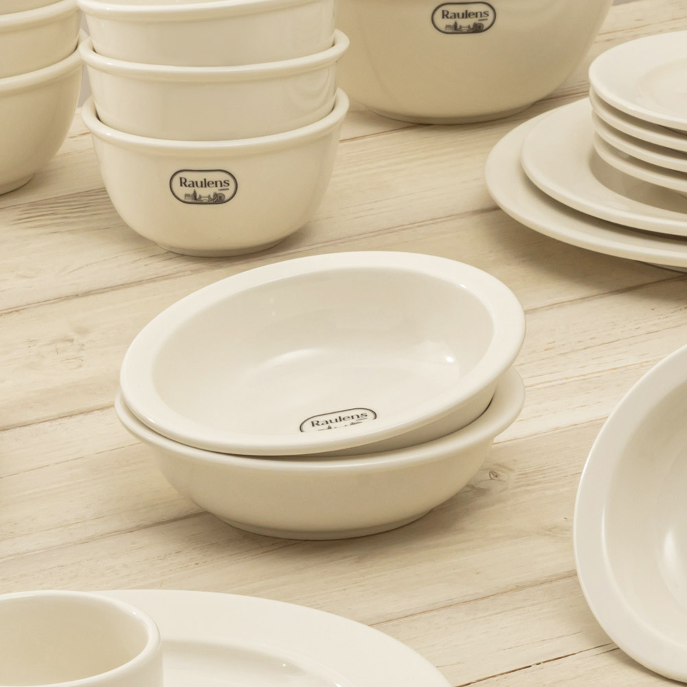 로렌스 크림화이트 구프 찬기 M 2P 반찬그릇 반찬기