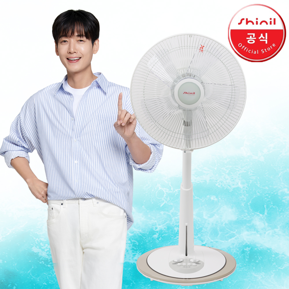 신일 가정용 청정바람 키큰 스탠드형 5엽 선풍기 저소음 조용한 거실 안방 사무실 원룸 아기 - 상세 이미지 5