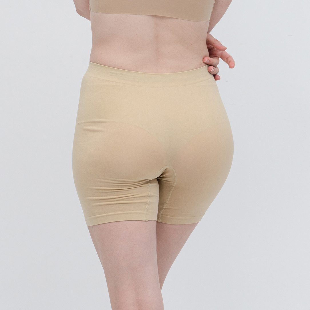 슬리밍 하이웨스트 롱 사각 여성 순면 드로즈 사각 빅사이즈 드로즈 팬티 속바지