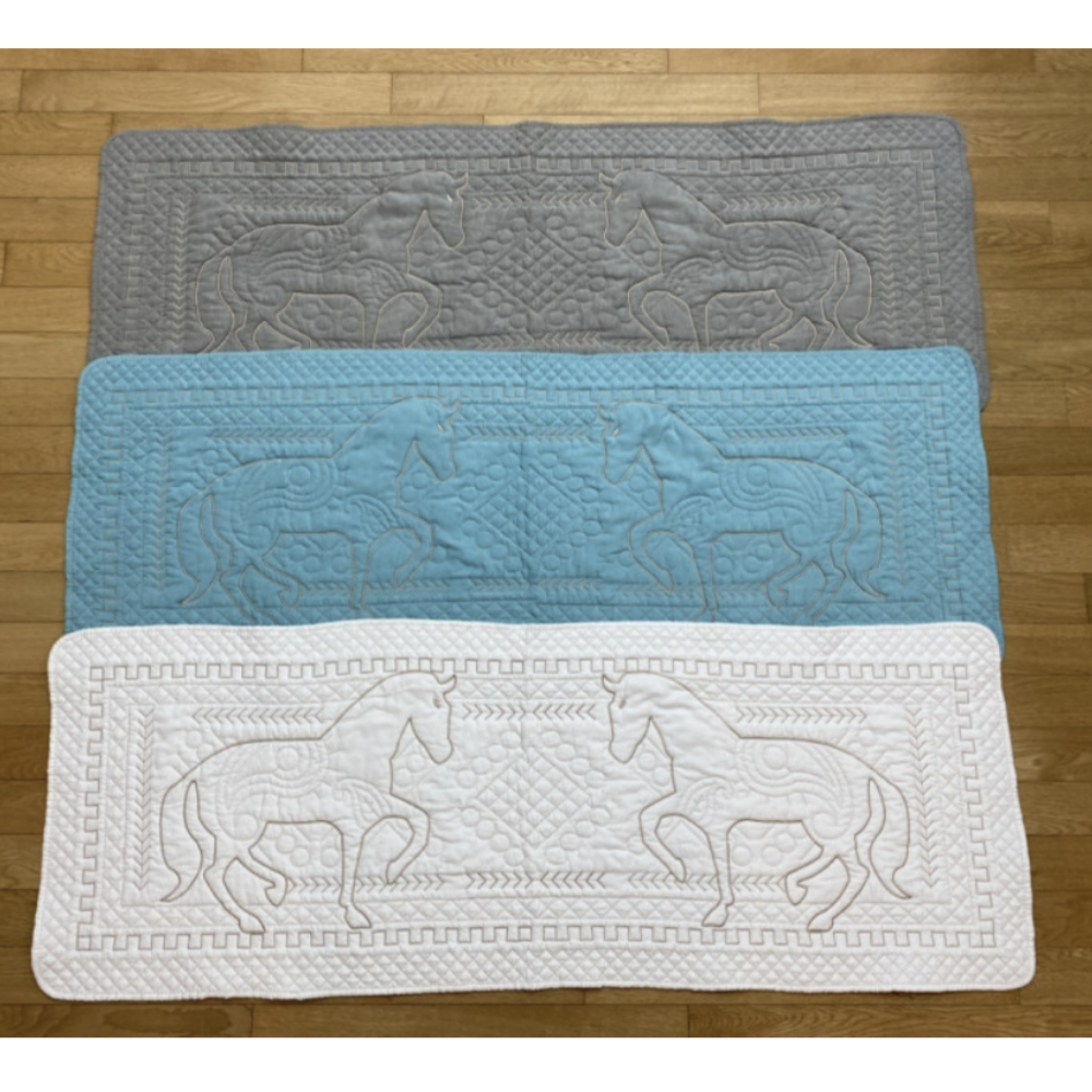 홈집합 고급 퀼트 면 발매트 미끄럼방지 빨아쓰는 활장실매트 40x60 - 상세 이미지 5