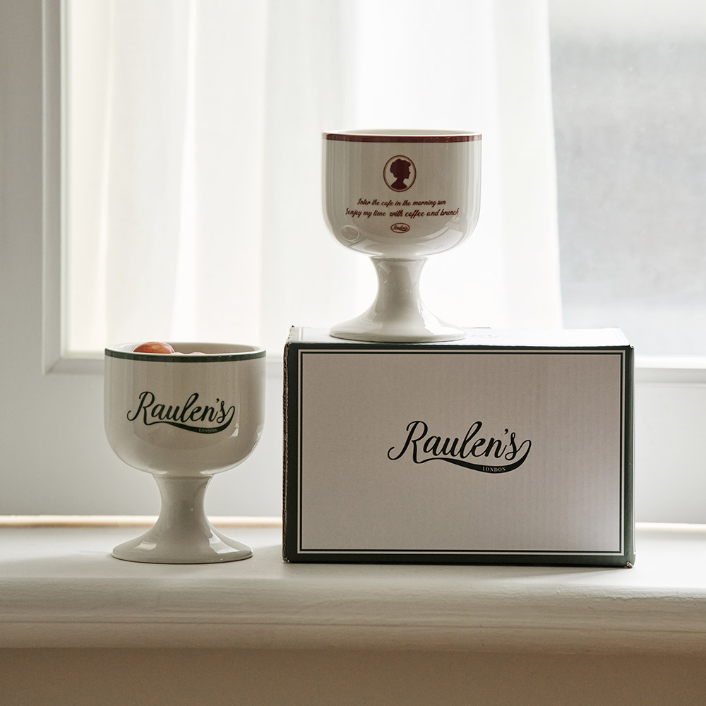 로렌스 런던 고블렛잔 2P 세트 도자기 와인잔 - 상세 이미지 2