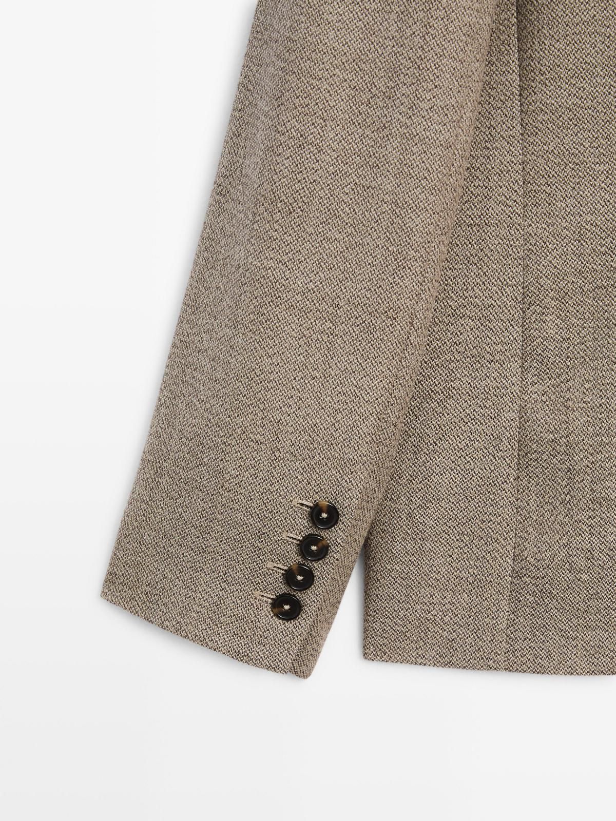 마시모두띠 플렉트 100 울 클래식 블레이저 6051/864 BEIGE - 상세 이미지 3