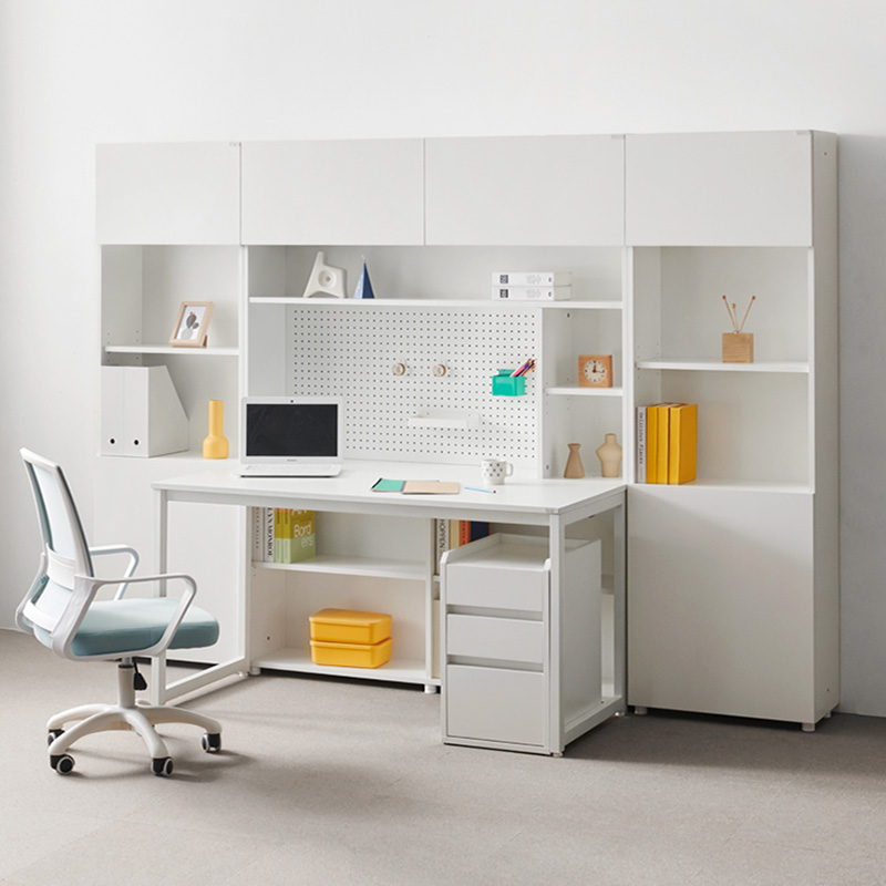 e스마트 와이즈 전면 수납 책장 400