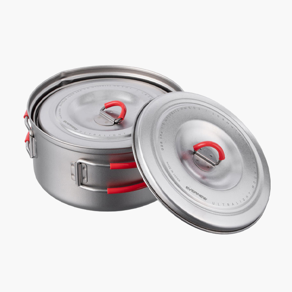 에버뉴 티타늄 UL 포트 600+900 백패킹 접이식 경량 냄비
