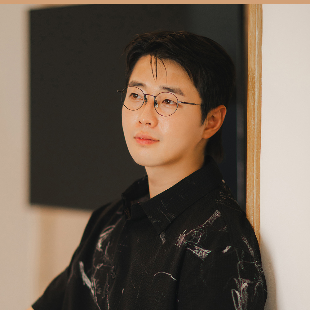무사경 103 가벼운 티타늄 안경테 블루라이트 차단 렌즈 남자 여자  동그리 메탈  안경 - 상세 이미지 2