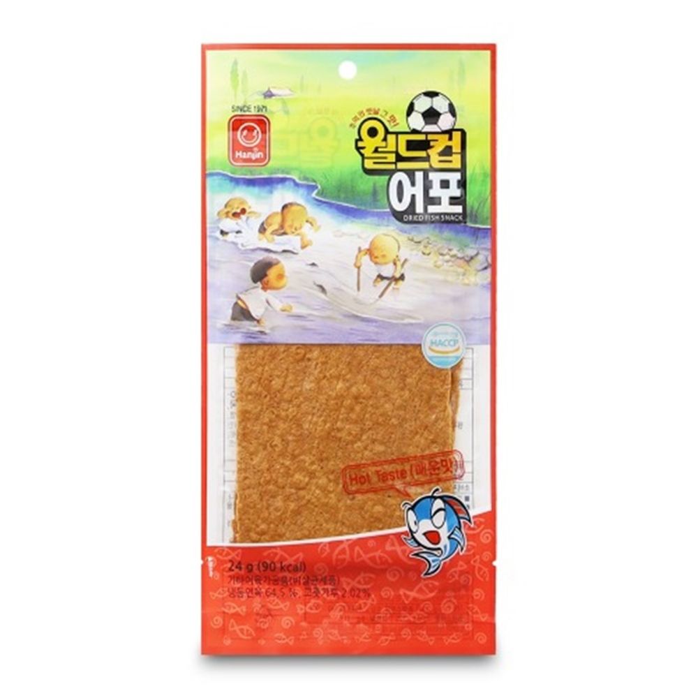 한진 월드컵 어포 매운맛 24g - 상품 이미지