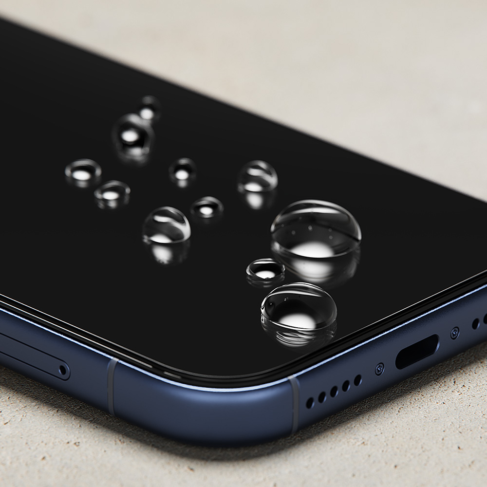 빅쏘 2.5CX 지문인식 강화유리 액정보호필름 아이폰17 프로, 2매입