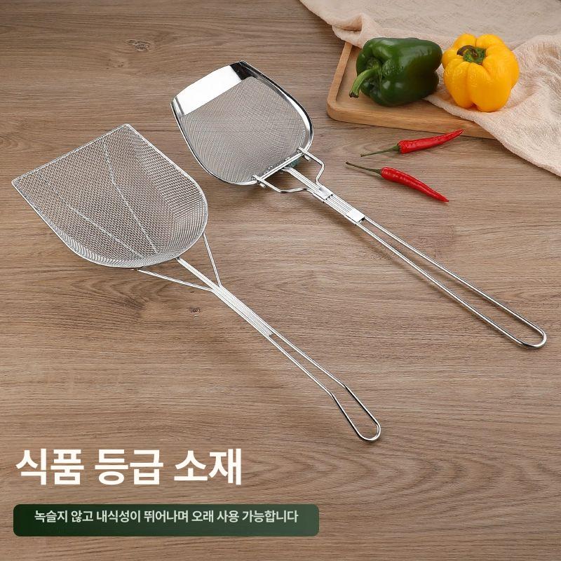 튀김기거름망 튀김망 거름망 바스켓 바구니 채망 조리도구 튀김기망 기름망 거름채 초밀 오일 스패출러 초밀망 - 상세 이미지 3