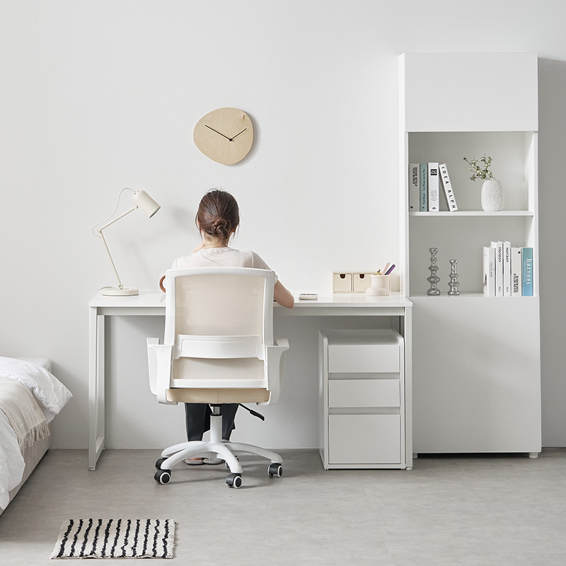 e스마트 와이즈 전면 수납 책장 400