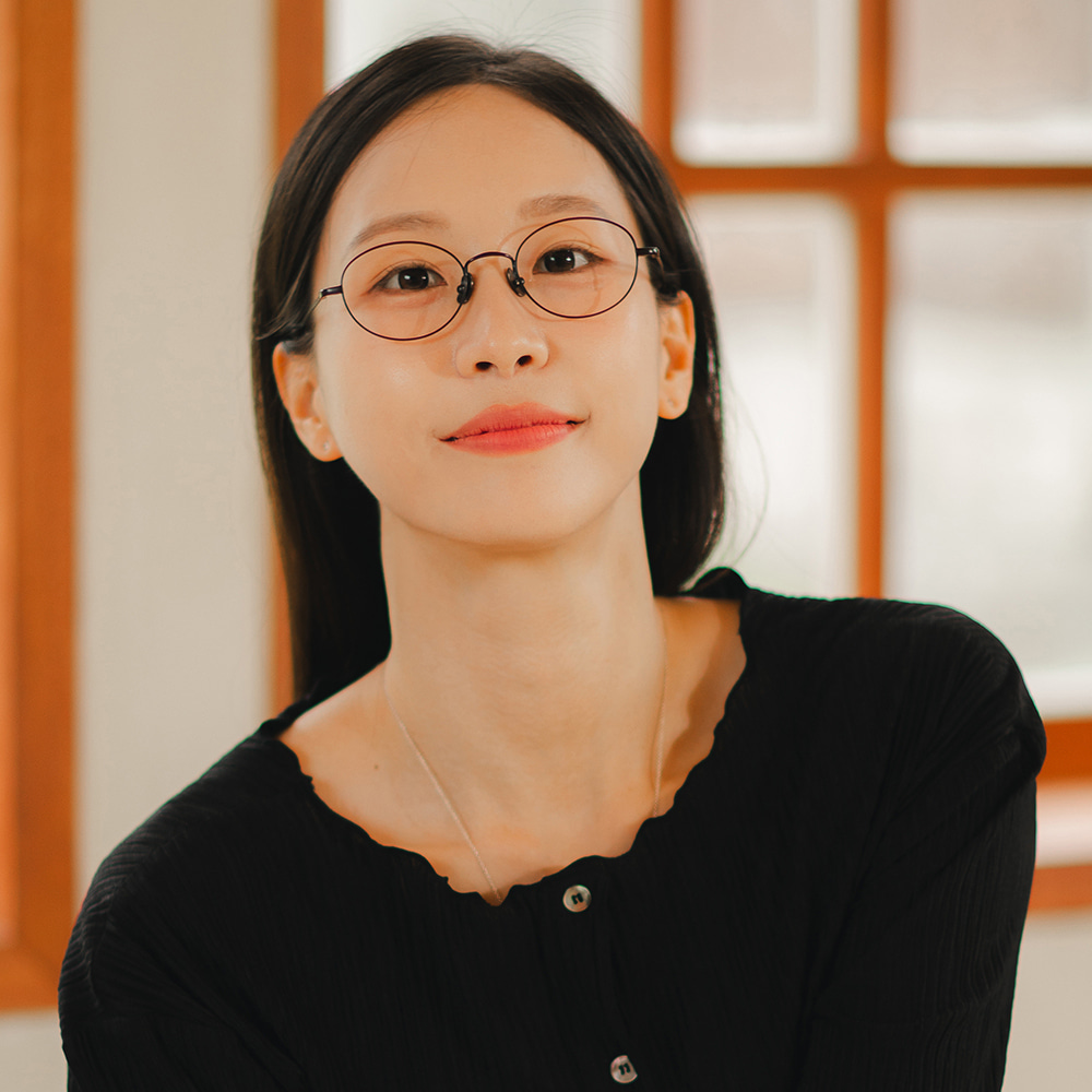 카나드 CA2454 가벼운 티타늄 긱시크 안경테 블루라이트 차단 렌즈 초경량 메탈 오벌형 안경 - 상세 이미지 2