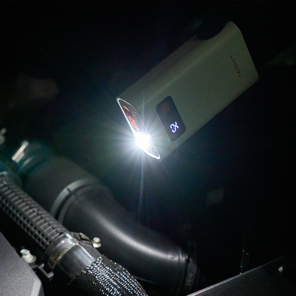 벤딕트 점프 스타터 스타트 자동차 방전 배터리 충전 오토바이 2500A 애니부스트