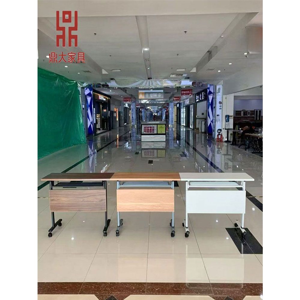 연수용테이블 세미나테이블 접이식 강의실 학원책상 탁자 사용자 지정 크기 - 상품 이미지