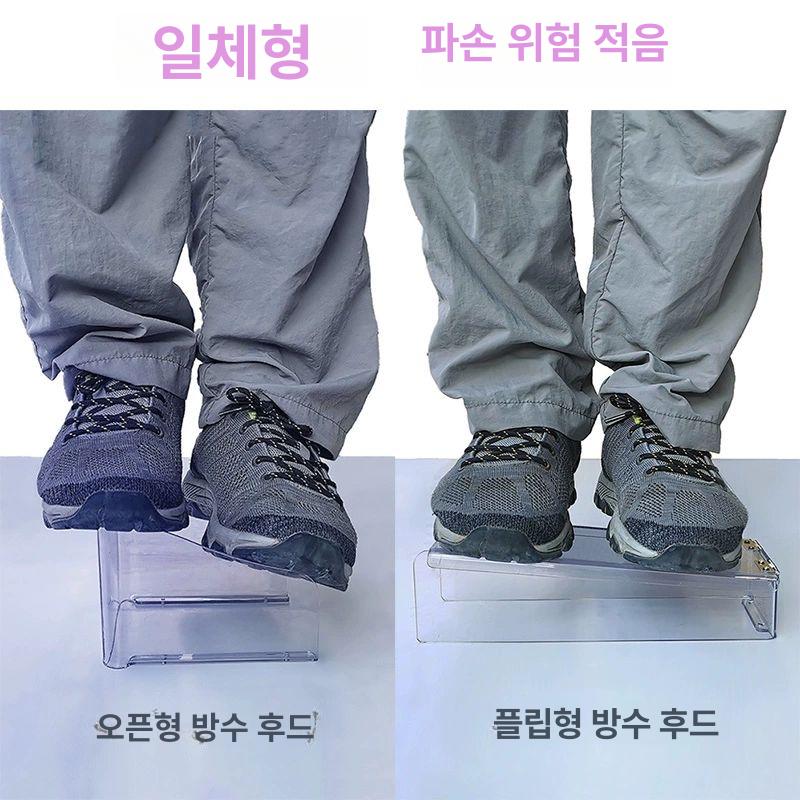 아크릴 도어락 방수덮게 커버 현관 현관번호키 초인종 실외 투명 F1408+접착제 - 상세 이미지 4