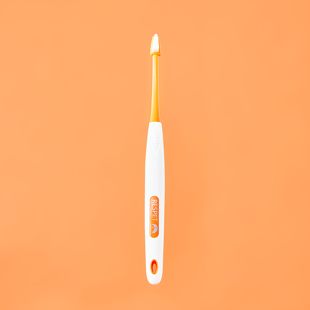 리스펫 강아지 칫솔 애견 양치 치석제거 초극세사모 딥 브러쉬 2개입, 1개