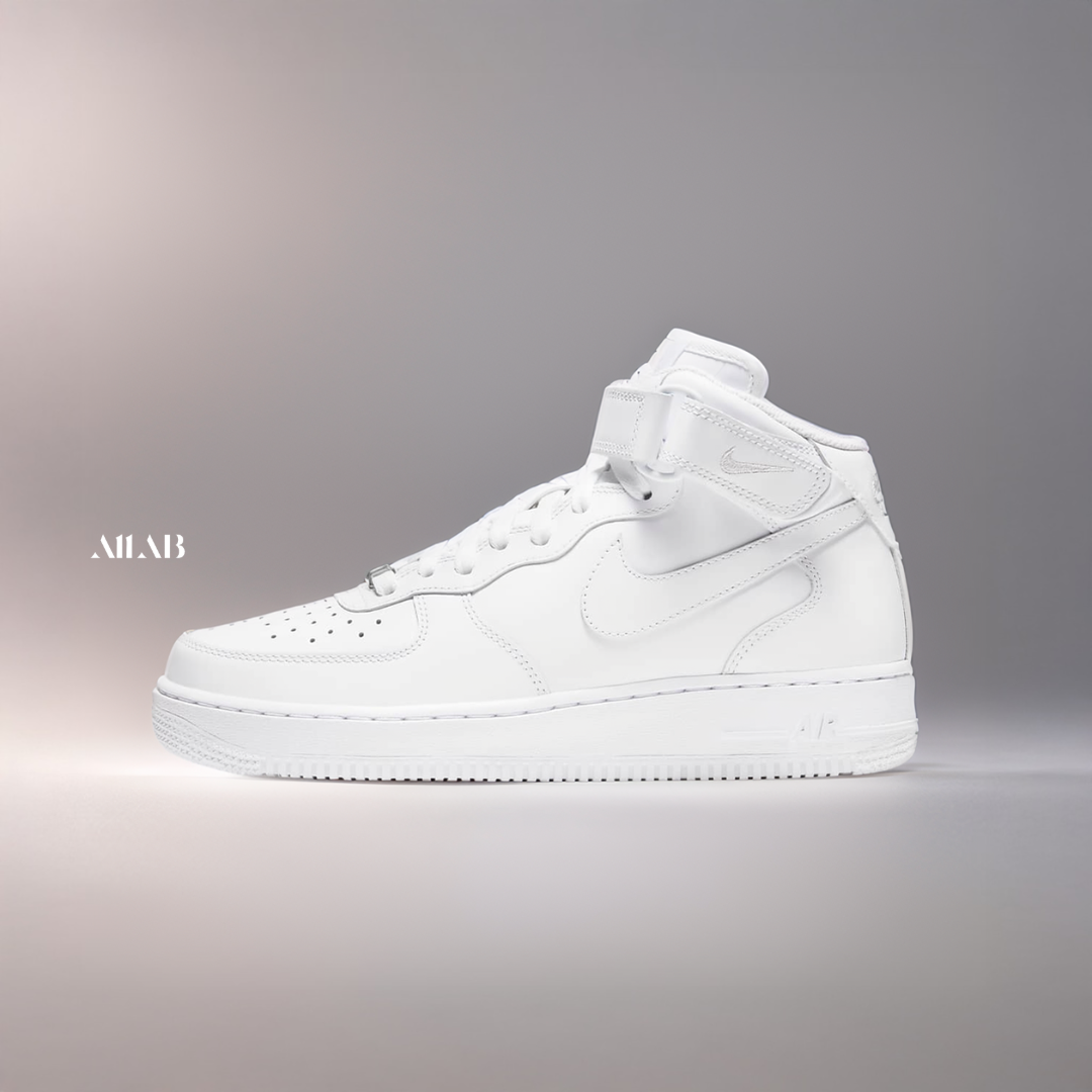 [국내매장판] 나이키 에어포스1 스니커즈 로우 커플 고등학생 남여공용 운동화 화이트, 245