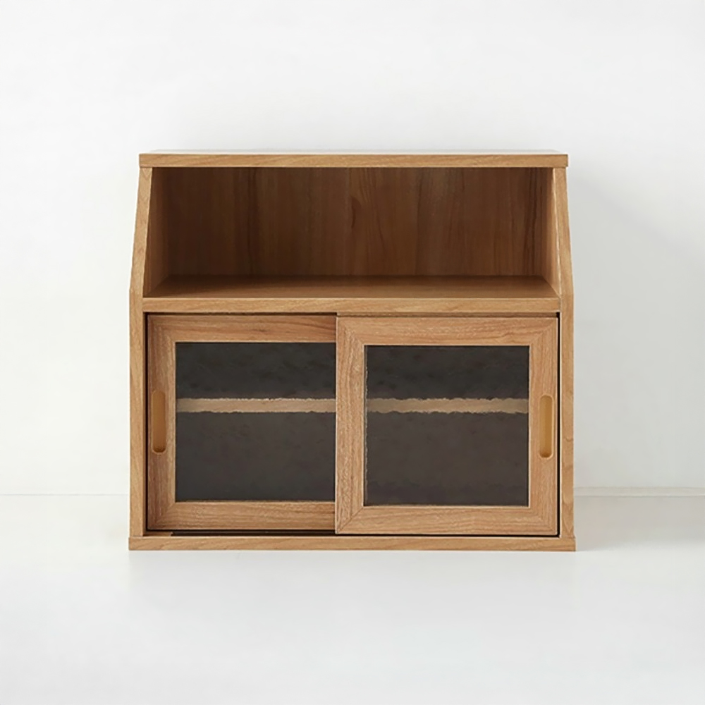 MUNIE 미니수납장 2문 B형 485x300x435mm, 2단, 캄포어베니어 5382.7622 - 메인 이미지